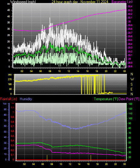24 Hour Graph for Day 11